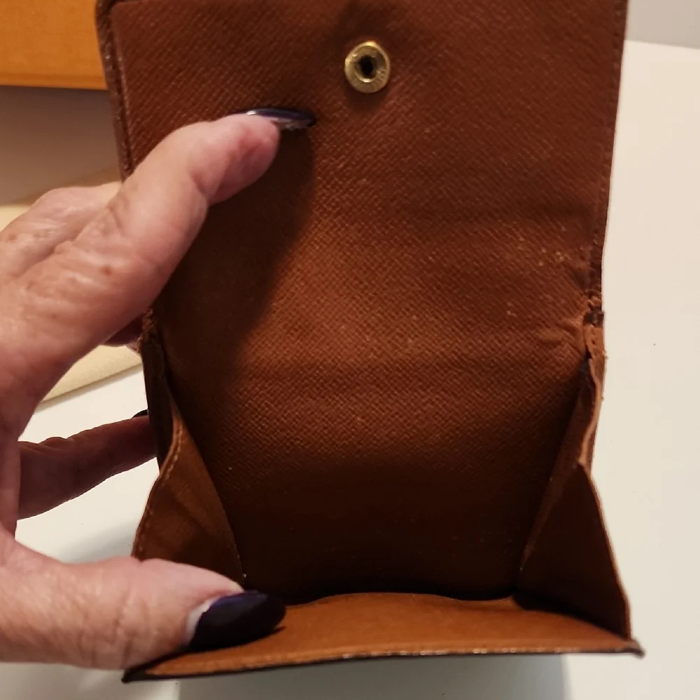 Louis Vuitton Dark Brown Monogram Wallet - Picture 11 of 11